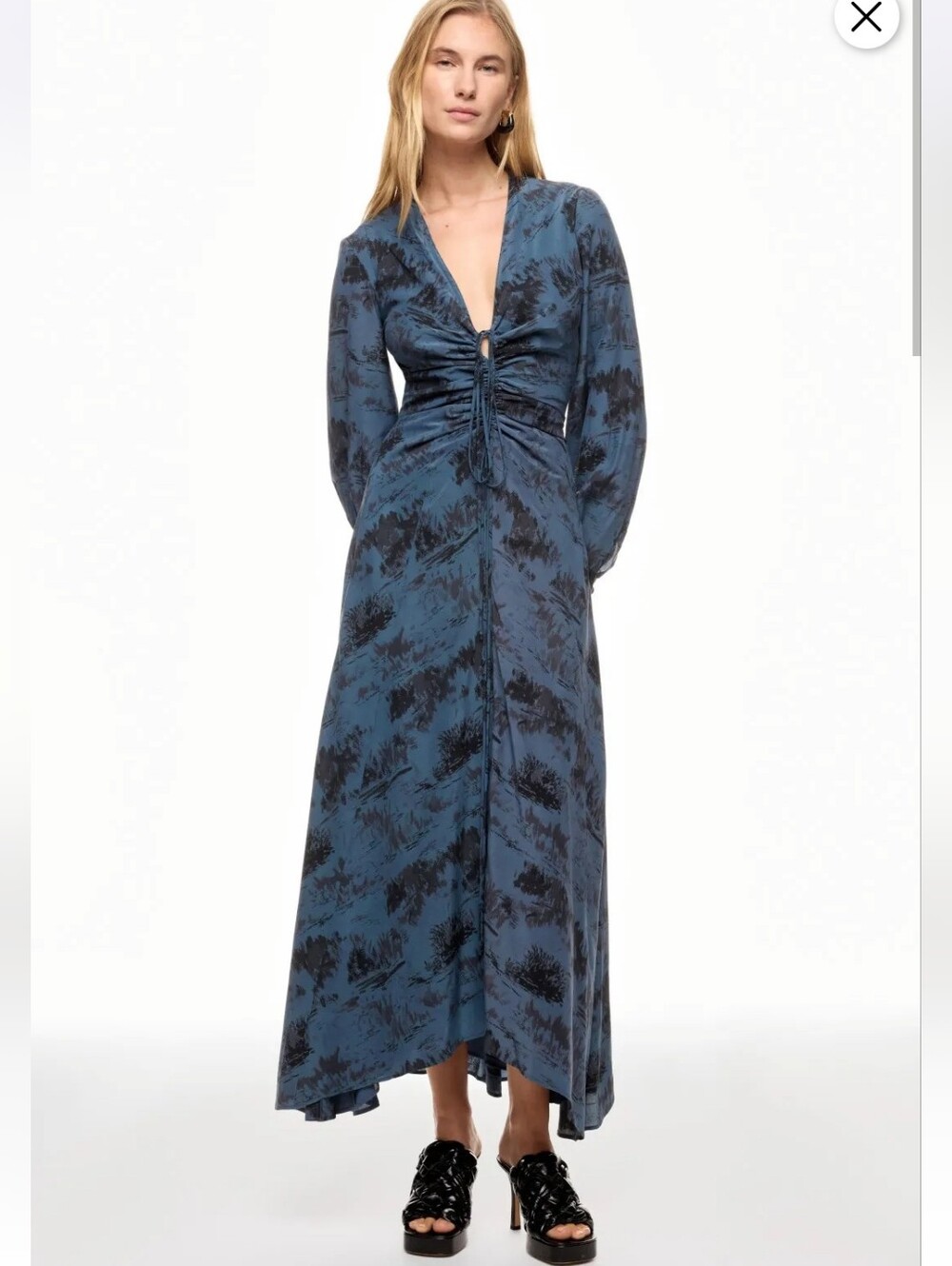 ALTUZARRA 100% SILK MILA DRESS SIZE FR 34 US 2 MSRP $1995